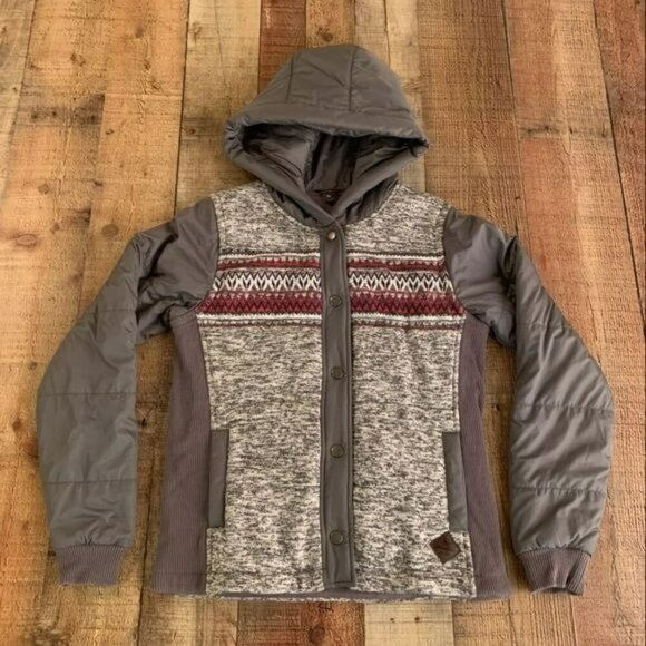 Eddie Bauer women’s knit front and back coat small - Picture 1 of 9